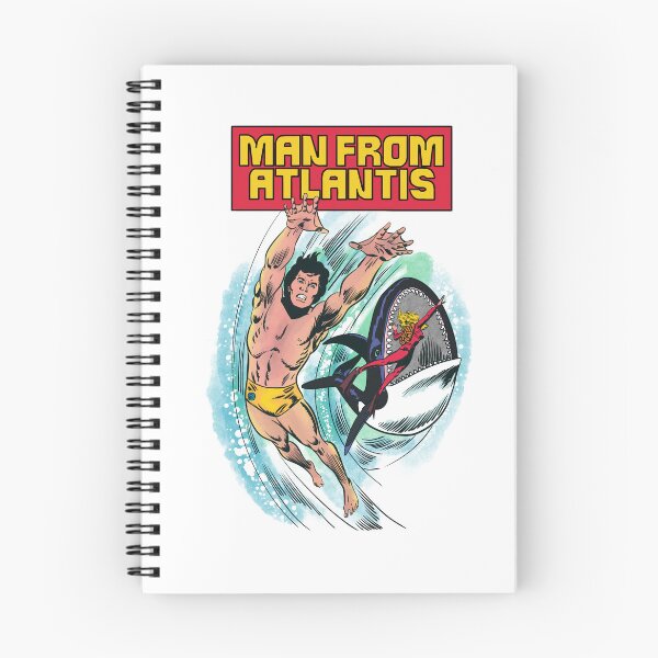 Item preview, Man from Atlantis, 80s tv series, Graphic Illustration designed and sold by ovvodesign.