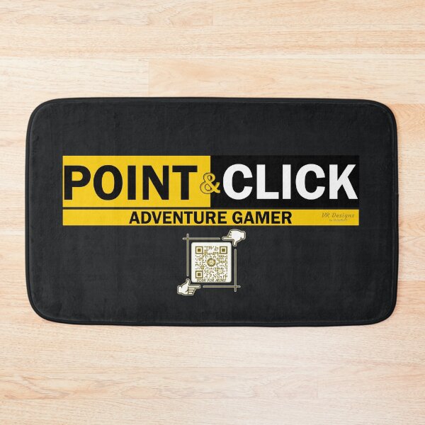 Item preview, Point & Click Adventure Gaming Logo V1 (Yellow/Black) designed and sold by Visual Resolutions.