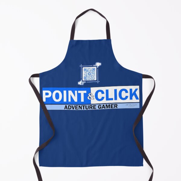 Item preview, Point & Click Adventure Gaming Logo V1 (Blue/White) designed and sold by Visual Resolutions.