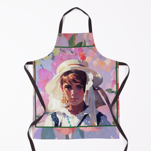 Item preview, Girl with White Hat designed and sold by Dana Roper.