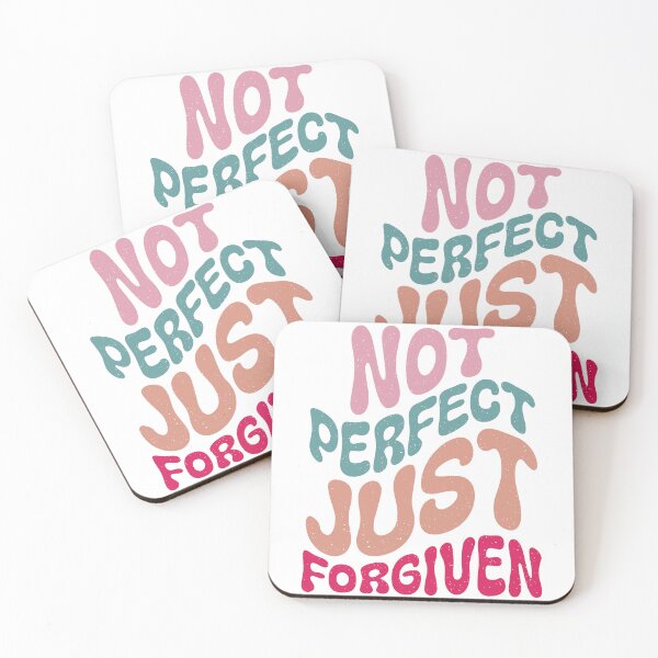 Item preview, Not Perfect Just Forgiven designed and sold by JSMiracle.