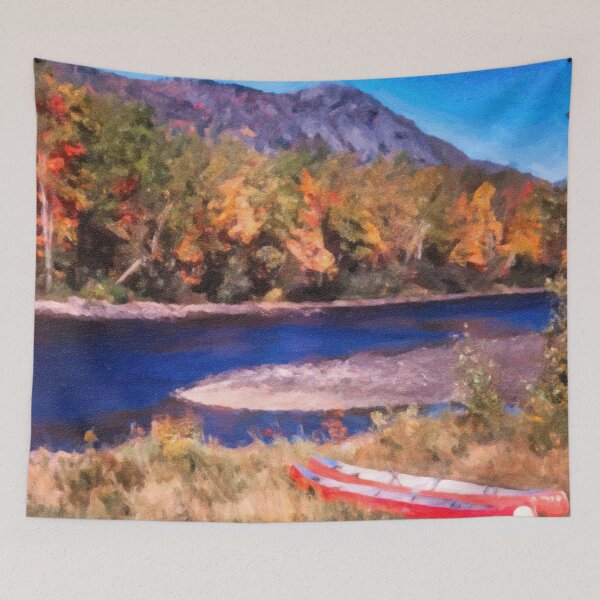Item preview, Two Red Canoes designed and sold by Glenburn Graphics.