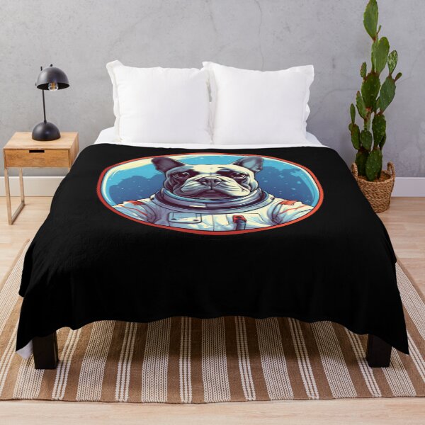 Item preview, French Bulldog In Space Astronaut designed and sold by Basti09.