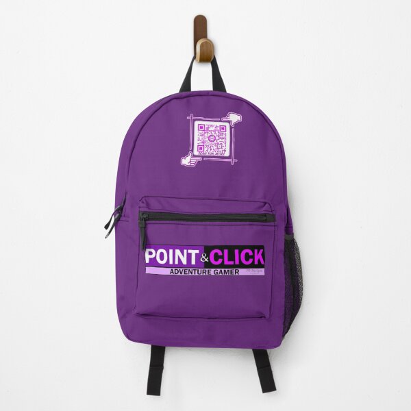 Item preview, Point & Click Adventure Gaming Logo V1 (Purple/Black/Pink) designed and sold by Visual Resolutions.