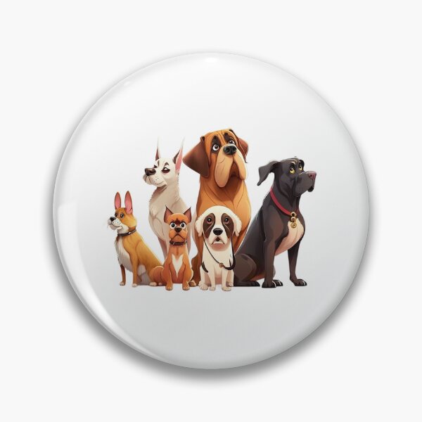 Item preview, A collection of adorable dogs in a group designed and sold by naturemenagerie.