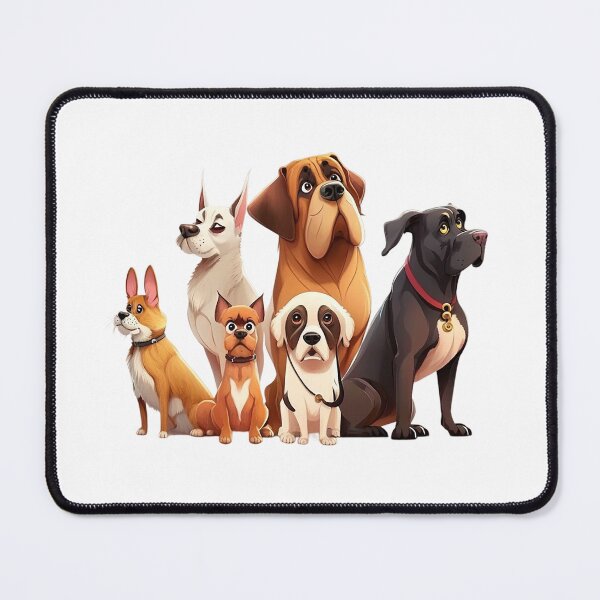 Item preview, A collection of adorable dogs in a group designed and sold by naturemenagerie.