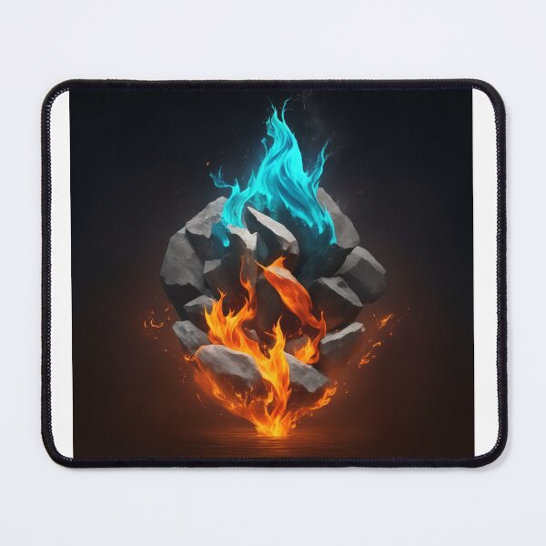 Item preview, Rock, water and fire designed and sold by AiStoryTeller.