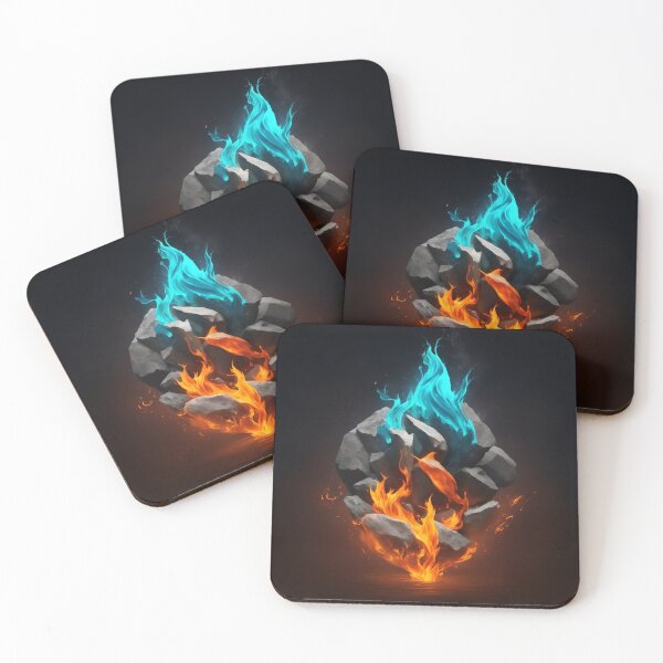 Item preview, Rock, water and fire  designed and sold by AiStoryTeller.