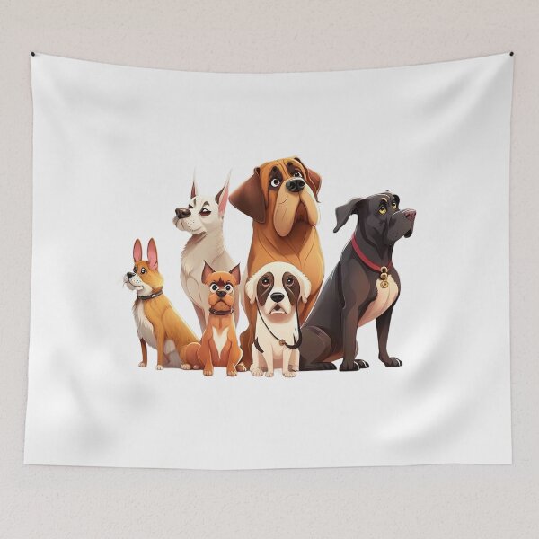 Item preview, A collection of adorable dogs in a group designed and sold by naturemenagerie.