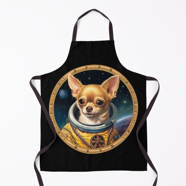 Item preview, Chihuahua In Space Dog Astronaut Space Explorer designed and sold by Basti09.