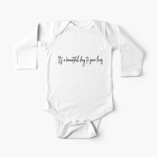 greys anatomy onesie