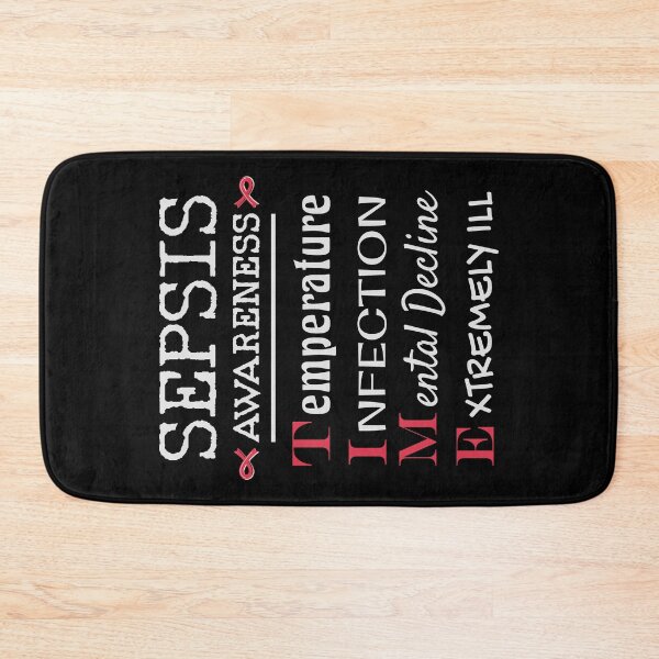 Item preview, Sepsis Awareness, Symptoms It's all about Time designed and sold by HandicraftArt.