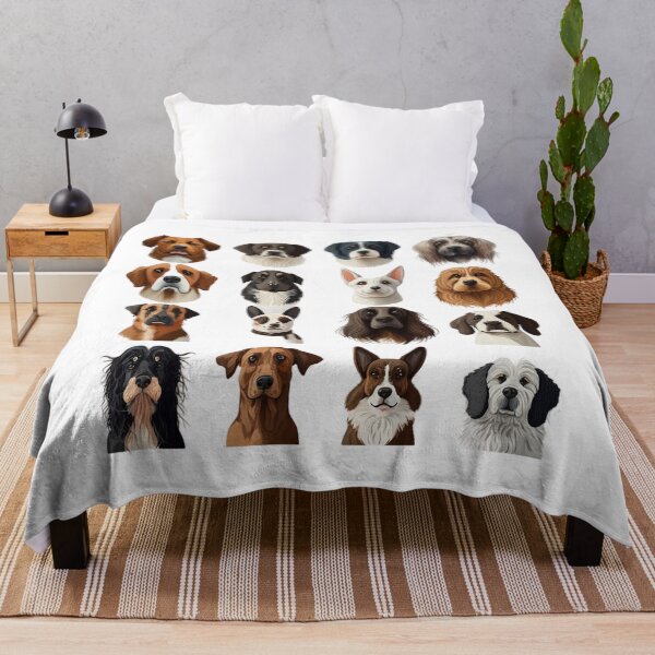 Item preview, Headshots of a collection of dogs designed and sold by naturemenagerie.