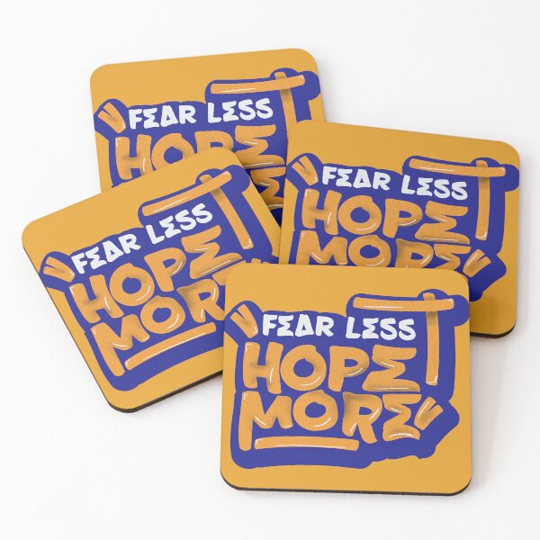 Item preview, Fear Less Hope more designed and sold by Inkonicc.