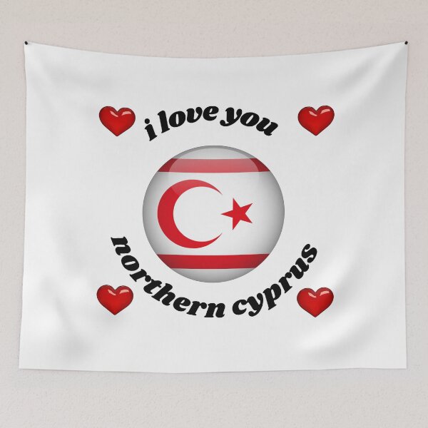 Item preview, flag northern cyprus designed and sold by CARANIACLS.