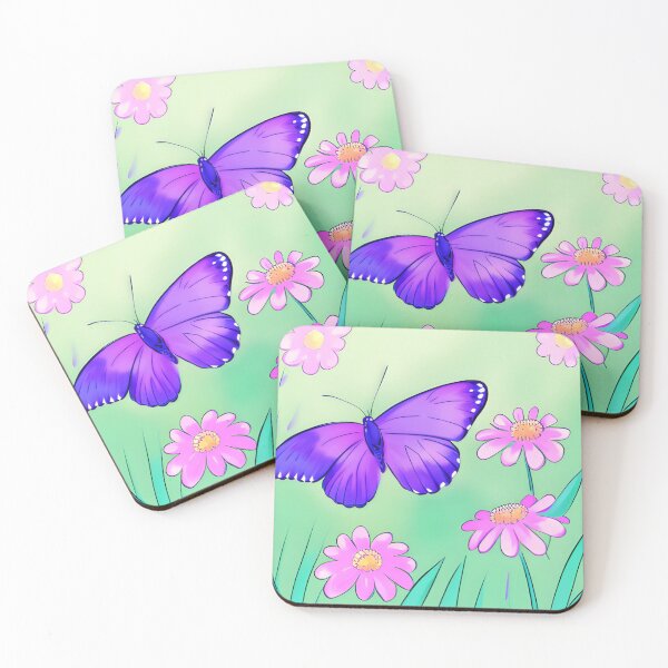 Item preview, butterfly with flowers designed and sold by achidiaz.