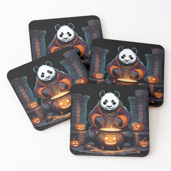 Item preview, Halloween Panda Magic designed and sold by HoruXtore.