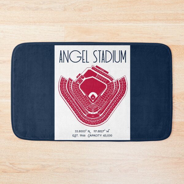 Item preview, Los Angeles Anaheim Angels Stadium Baseball designed and sold by Birch Trail Boutique.
