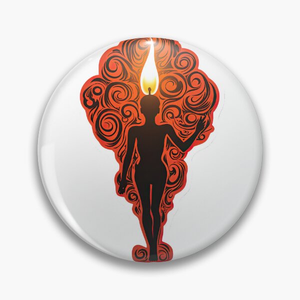 Item preview, Candlestick in red and black colors designed and sold by abmkf.