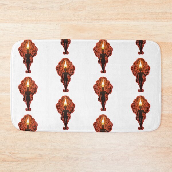 Item preview, Candlestick in red and black colors designed and sold by abmkf.