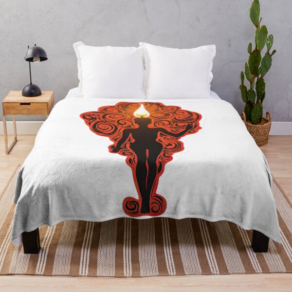 Item preview, Candlestick in red and black colors designed and sold by abmkf.
