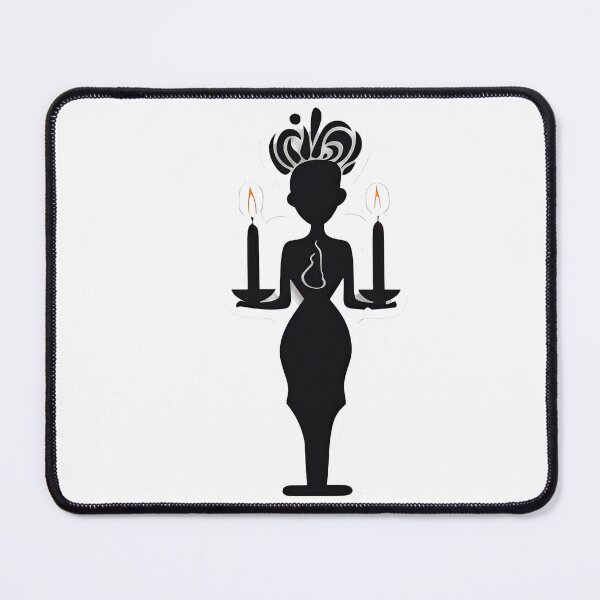 Item preview, Girl holding two candles designed and sold by abmkf.