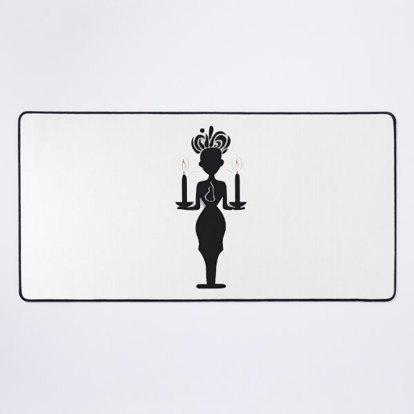 Item preview, Girl holding two candles designed and sold by abmkf.