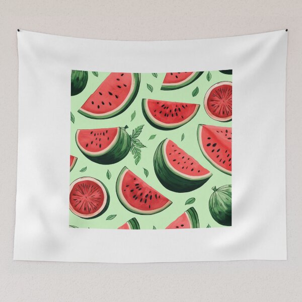 Item preview, Very tasty summer watermelon pattern designed and sold by SmileshareShop.