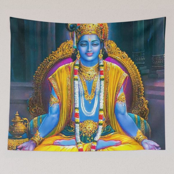 Item preview, LORD VISHNU - MEDITATING  designed and sold by banothsonu.