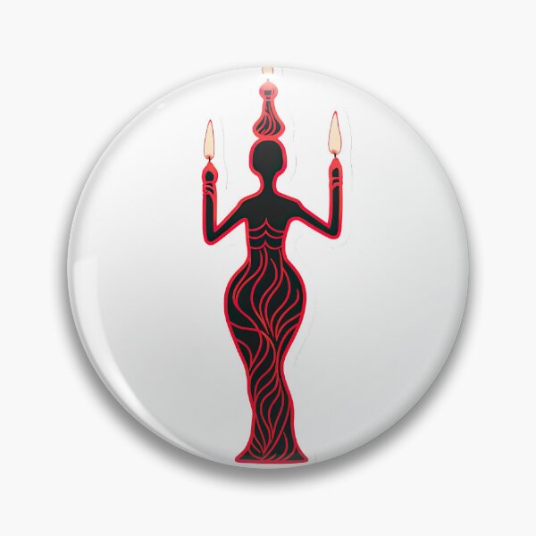 Item preview, Candlestick in the shape of a woman designed and sold by abmkf.