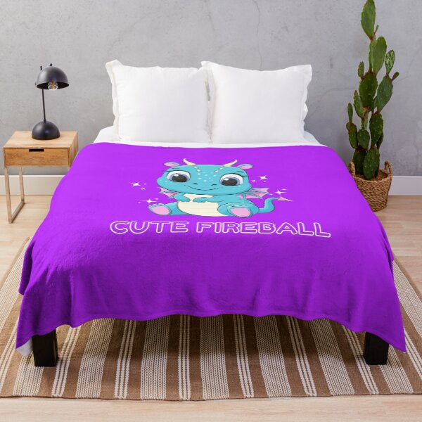 Item preview, Cute Fireball Cute Kawaii Baby Dragon Design designed and sold by RK-Artist.