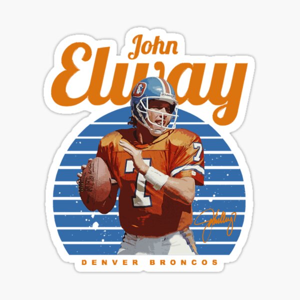 Official Denver broncos skyline 7 john elway 3 russell wilson 18