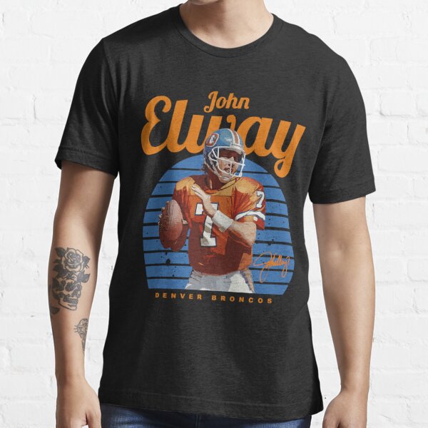 QB John Denver of Elway Broncos Women's T-Shirt by Harry West - Pixels