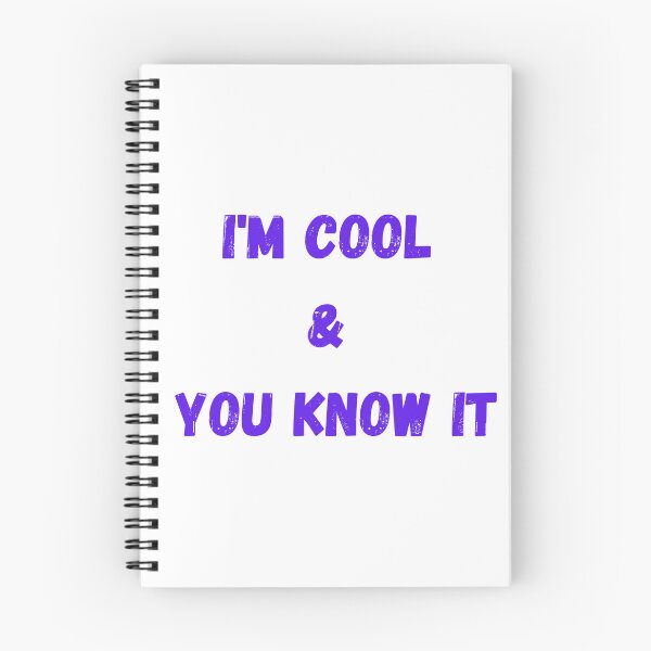 Item preview, I'm cool and you know it designed and sold by WondersofEmily.
