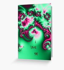 I Love You Greeting Card