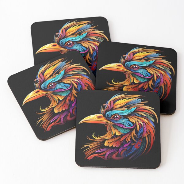Item preview, Psychedelic Crazy Bird: Avian Whimsy Unleashed designed and sold by PsyCloth.