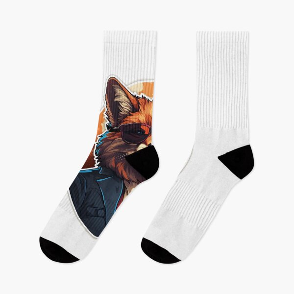 Item preview, Badass Fox Sticker designed and sold by Welnic.