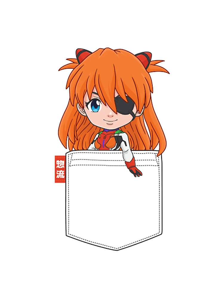 Thumbnail 4 of 4, iPhone Case, Asuka Pocket Chibi designed and sold by RoderickDoyle.