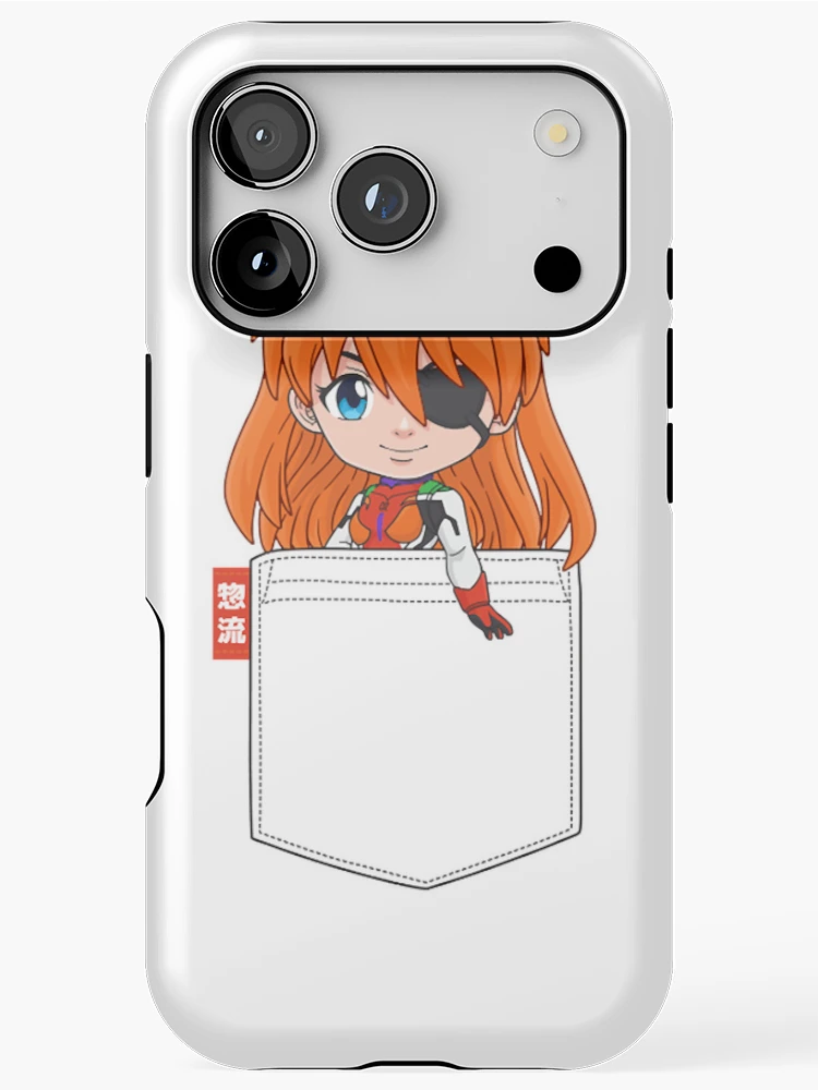 Thumbnail 1 of 4, iPhone Case, Asuka Pocket Chibi designed and sold by RoderickDoyle.