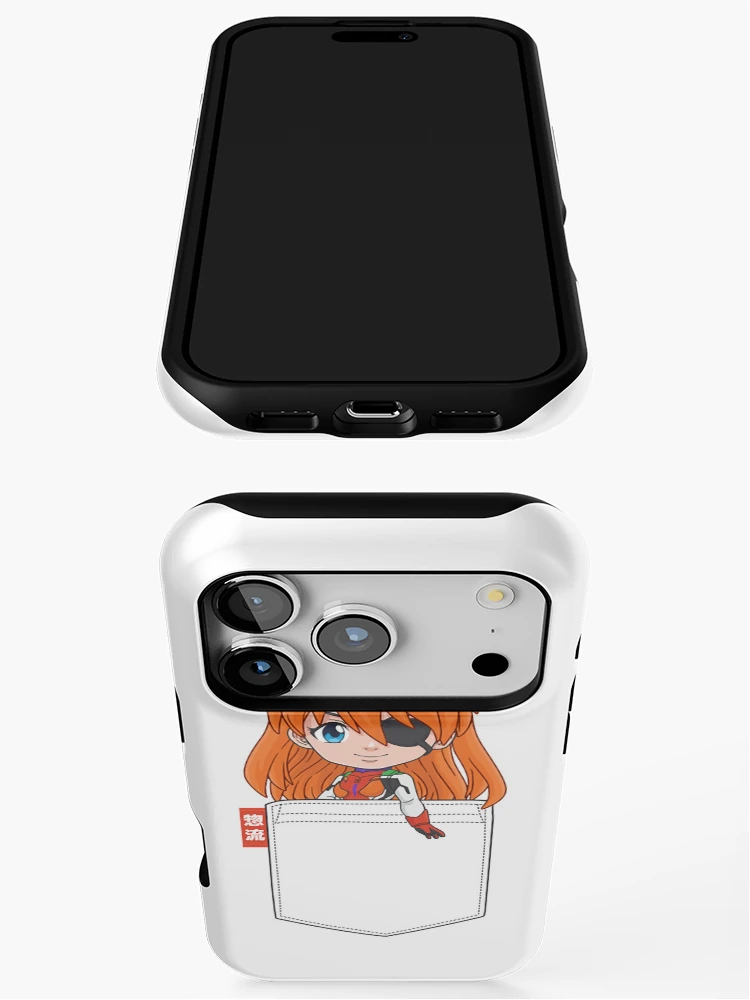 Thumbnail 3 of 4, iPhone Case, Asuka Pocket Chibi designed and sold by RoderickDoyle.