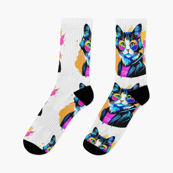 Item preview, Urban Hipster Cat by Urban Nova Design designed and sold by UrbanNova.