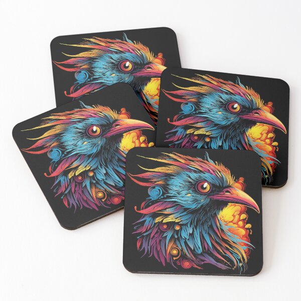 Item preview, Psychedelic Bird Flight: Ethereal Soar designed and sold by PsyCloth.