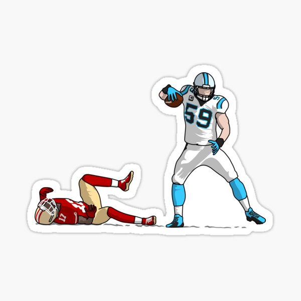 Luke Kuechly GOAT Essential T-Shirt for Sale by thepunkpanther