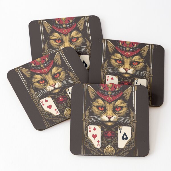 Item preview, Poker Card Majesty: Royal Cat Portrait designed and sold by ngness.