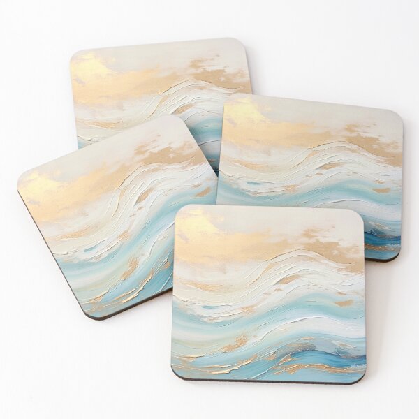 Item preview, Abstract watercolor waves. designed and sold by Design for all.