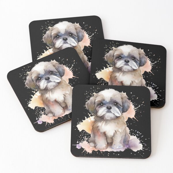 Item preview, Watercolor Shih tzu Puppy  designed and sold by Amazing-Kortez.