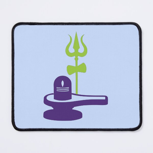 Item preview, shiv ling and trishul  designed and sold by hutofdesigns.