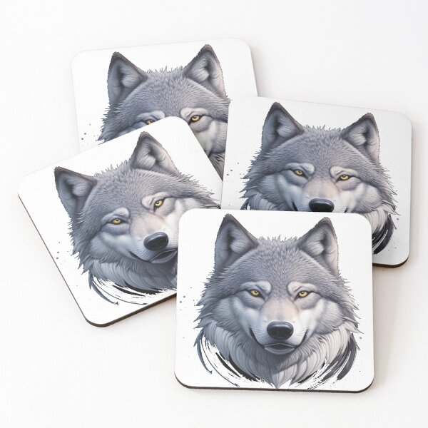 Item preview, wolf, furry, sticker, cartoon style, t shirt design, fantastic and intricate details, fantasy concept art, 8k resolution, oil painting, splash screen, strong strokes, family designed and sold by wolfeditor.