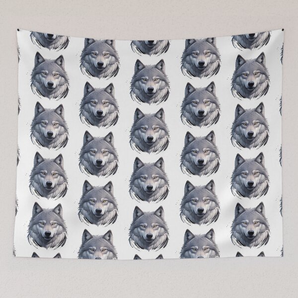 Item preview, wolf, furry, sticker, cartoon style, t shirt design, fantastic and intricate details, fantasy concept art, 8k resolution, oil painting, splash screen, strong strokes, family designed and sold by wolfeditor.