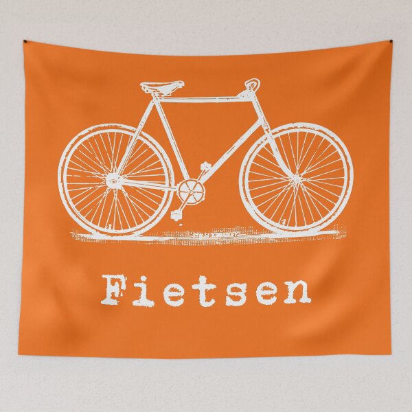 Item preview, White Bike - Fietsen Is Cycling designed and sold by LTM-tee.